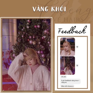 Thuốc nhuộm tóc VÀNG KHÓI