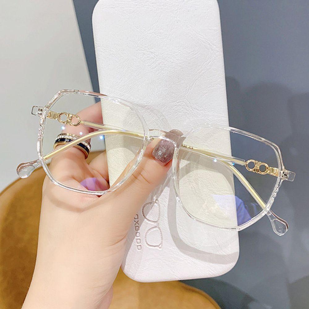 Qqmall Kính Bảo Vệ Mắt Chống Ánh Sáng Xanh Lam Phong Cách Retro Thời Trang Đường Phố Đơn Giản Độc Đáo