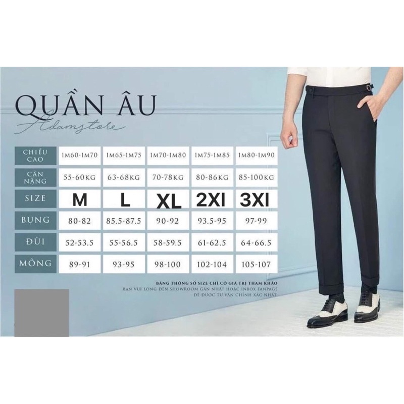 Quần tây nam hàn quốc cao cấp slimfit dáng ôm sang trọng lịch lãm