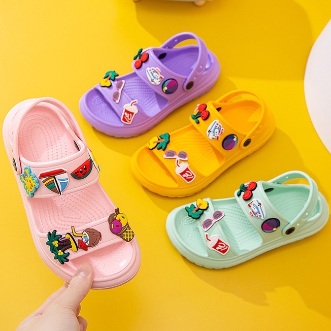 Sandal bé gái dép quai bé gái dép quai cho bé gái dép bánh mì cho bé dép cho bé gái dép be gái