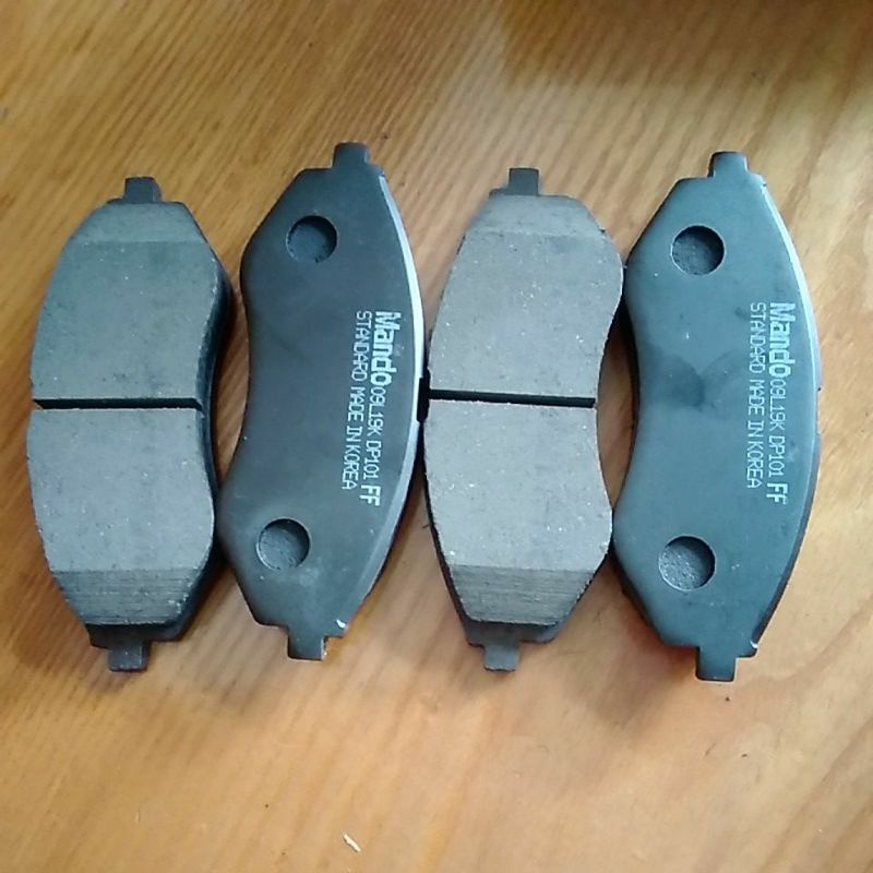 Má phanh trước GENTRA,AVEO chính hãng MANDO made in Korea