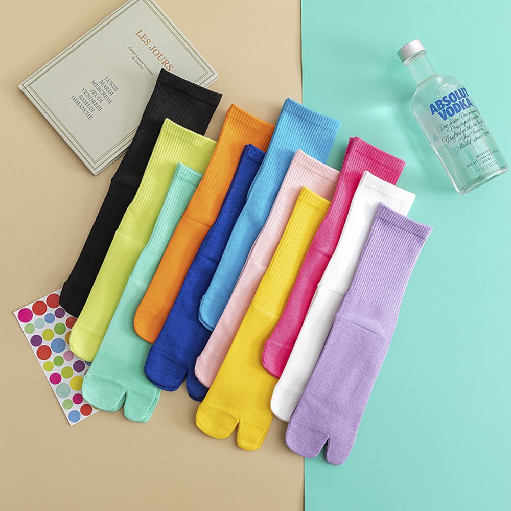 Vớ cotton cổ cao nhiều màu tùy chọn thoáng khí phong cách Harajuku cho nam