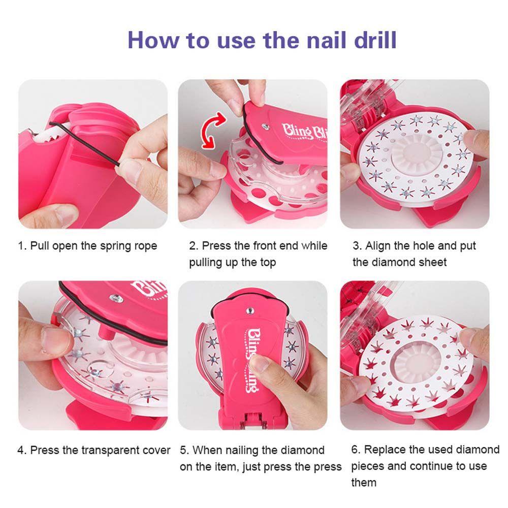 Búp Bê Trang Trí Tóc Lấp Lánh DIY Dành Cho Bé Gái