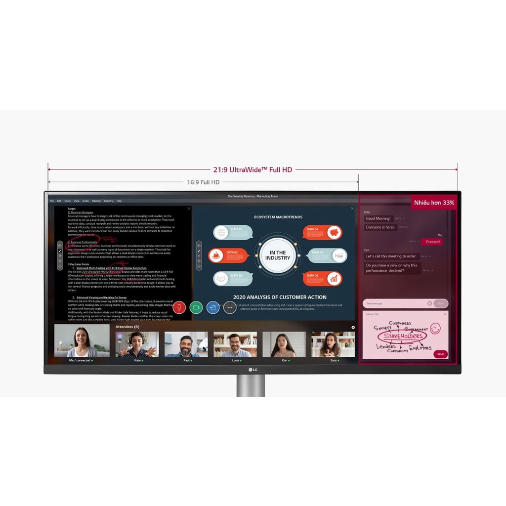 Màn Hình LG 29WN600-W 29 Inch Ultrawide  - Hàng Chính Hãng