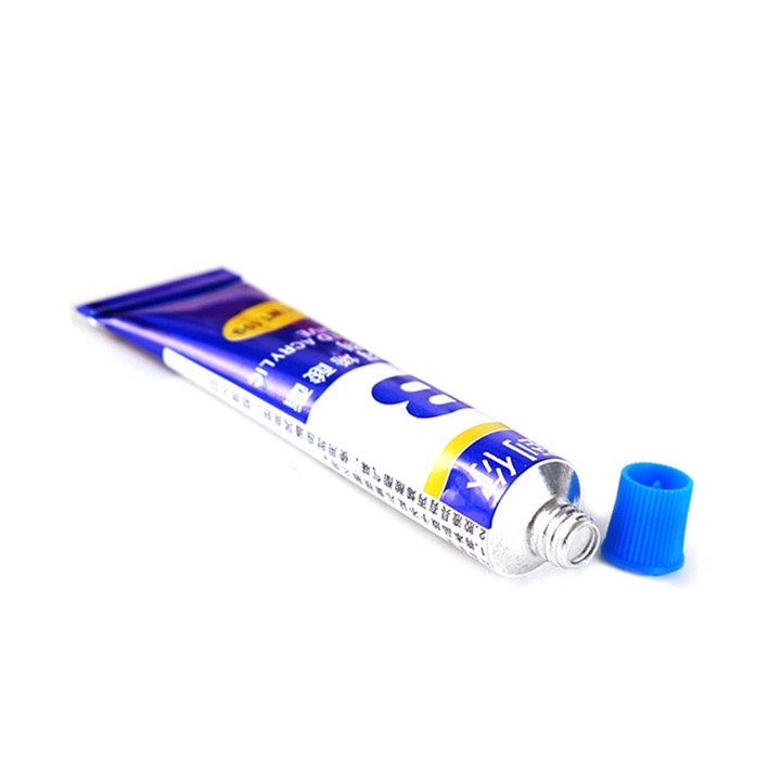 Vỉ keo AB 2 tuýp 2 thành phần - Dán siêu chắc - Dán kim loại, kính, bê tông, gỗ, gốm sứ, cao su, nhựa