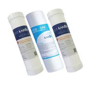 bộ lõi lọc nước 1,2,3 karofi