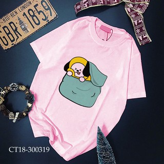 ÁO THUN BTS CHIMMY CỰC YÊU (3 MÀU)