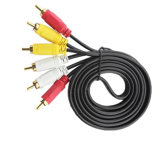 [FREESHIP 50K]_Dây AV 3 ra 3 cho Android TV Box 6 đầu sen giá rẻ 1.5m