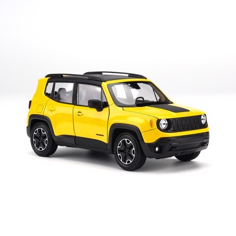 Mô hình xe Jeep Wrangler Rubicon, Gladiator, Renegade Trailhawk 1:24