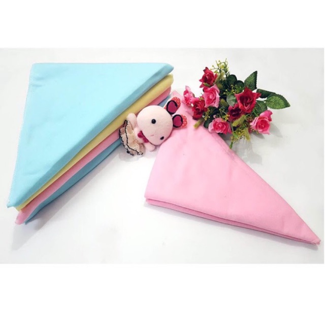 10 tã chéo vãi kate -tam giác cho bé (size 45-30cm)