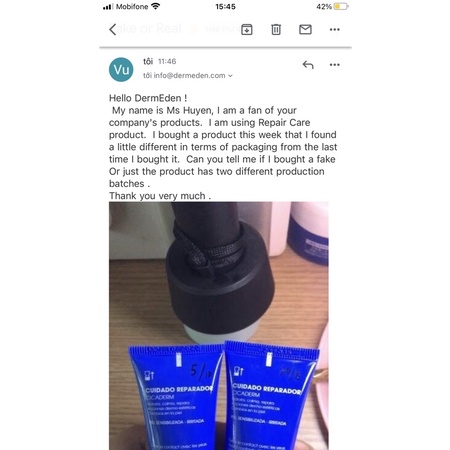 Kem dưỡng ẩm phục hồi da Dermeden Repair Care 30ml