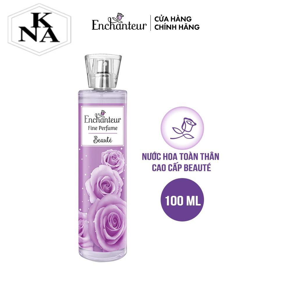 Nước hoa toàn thân cao cấp Enchanteur hương Beauté 100ml