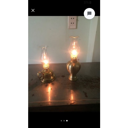 Đèn dầu bằng đồng