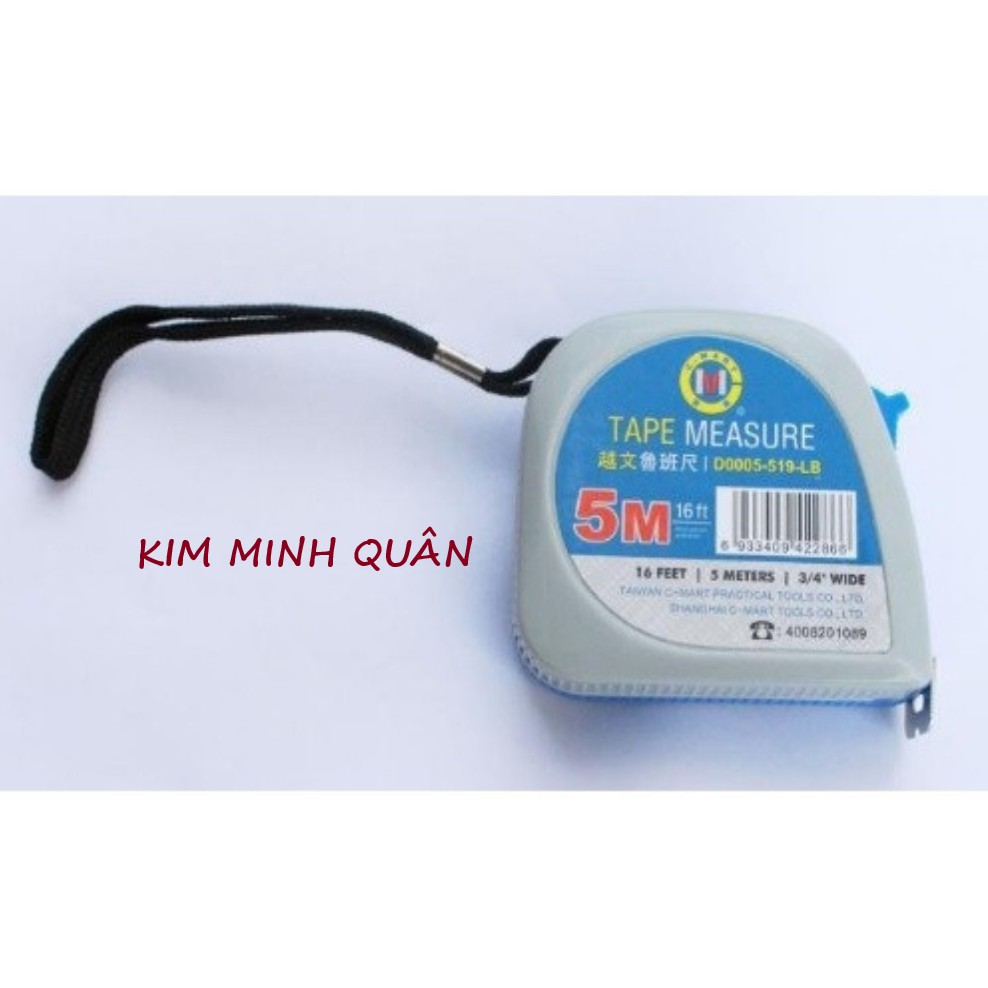 Thước Cuộn Thép Lỗ Ban 5m, 7.5m, 10m D0005 CMART