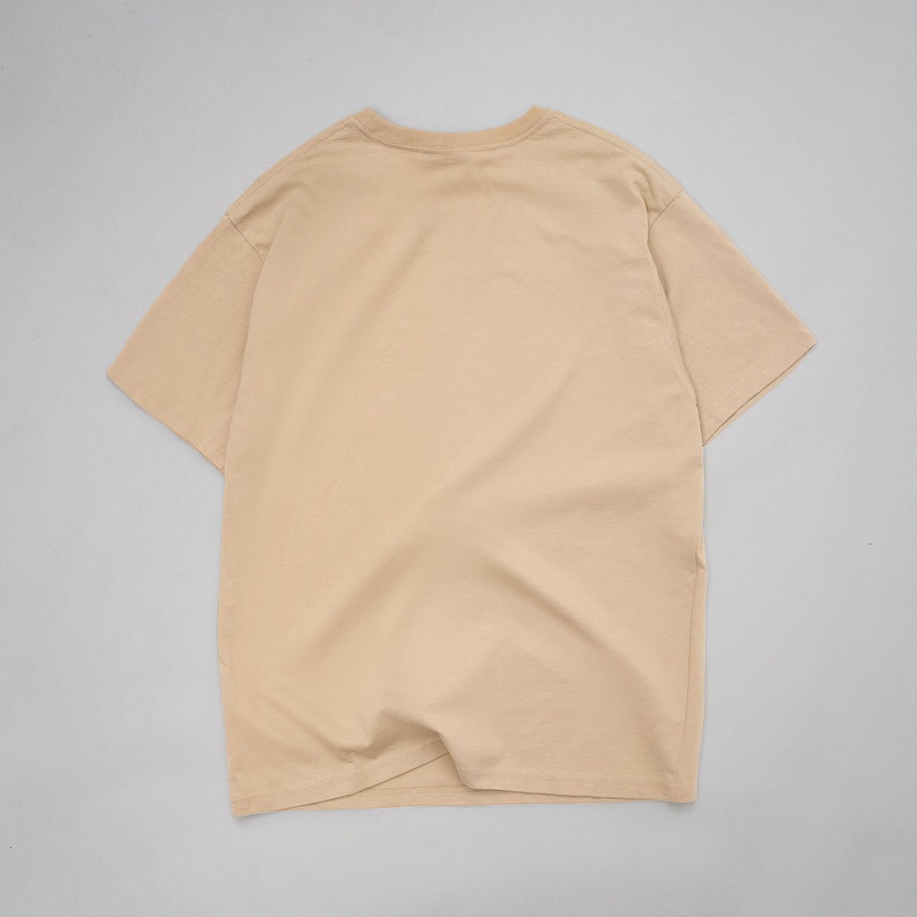 Áo Thun Trơn Gori Basic Tee - Tan