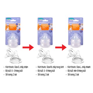 Núm ti Lansinoh Momma💖FREESHIP💖Núm Vú Bình Sữa 160/240ml (đủ size) Siêu Mềm An Toàn Cho Bé