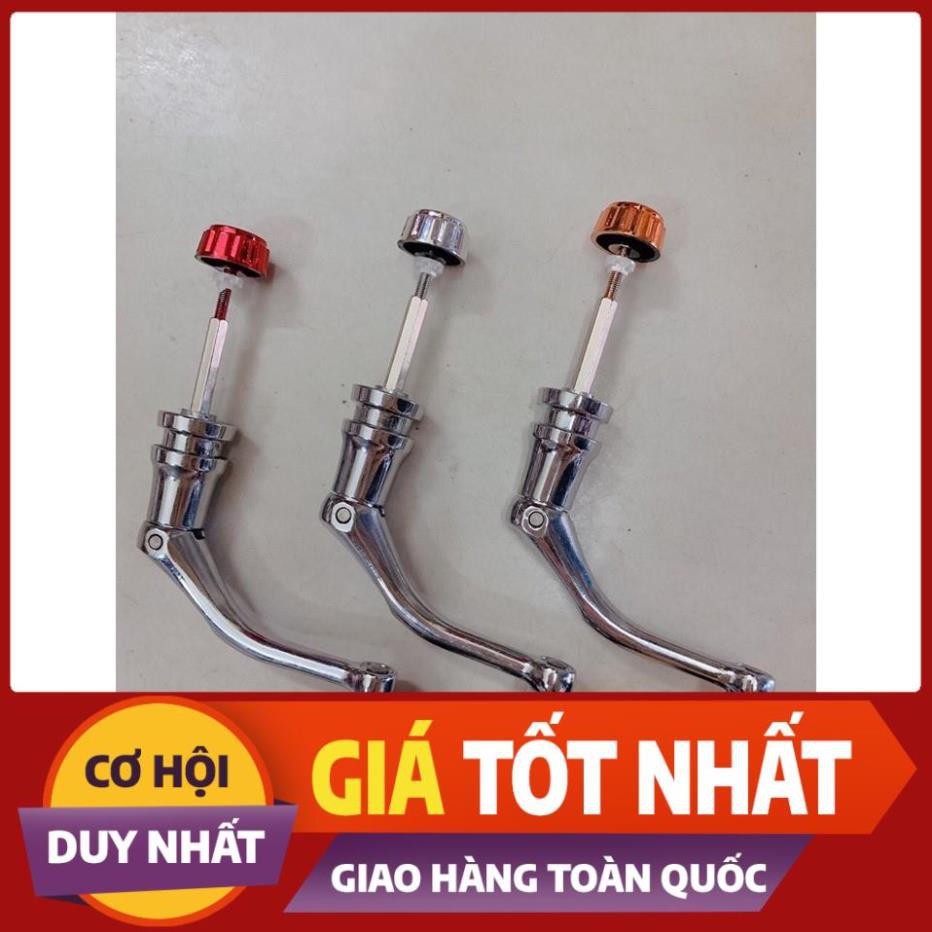 [ Xả Nhanh] Tay Quay Máy Câu Cá Kim Loại Núm Tròn Siêu Bền Đẹp - Chống Gỉ