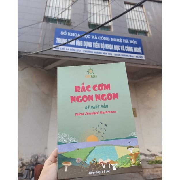 RẮC CƠM NGON NGON ĐỆ NHẤT NẤM GÓI NHỎ 50G CINDY VEGAN | BigBuy360 - bigbuy360.vn