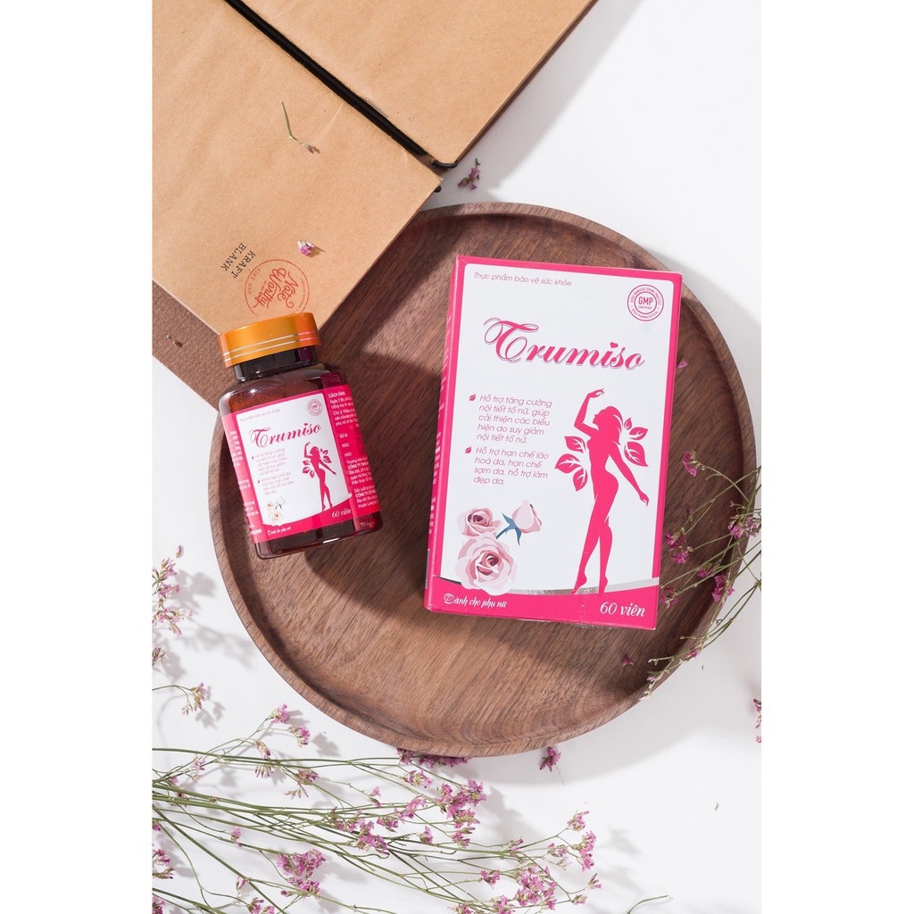 TRUMISO TĂNG VÒNG 1 – VIÊN UỐNG NỘI TIẾT TỐ NỮ (HỘP 60 VIÊN) Chính Hãng | BigBuy360 - bigbuy360.vn