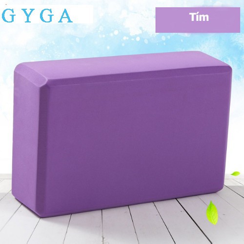 Gạch tập yoga cao cấp nam nữ EVA 200g phụ kiện tập yoga  G-Sports