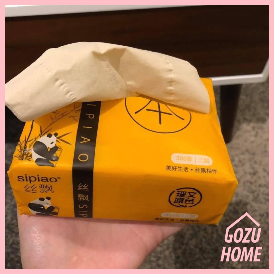 [HOT] Giấy Ăn Gấu Trúc Sipiao (Gói 300 tờ)