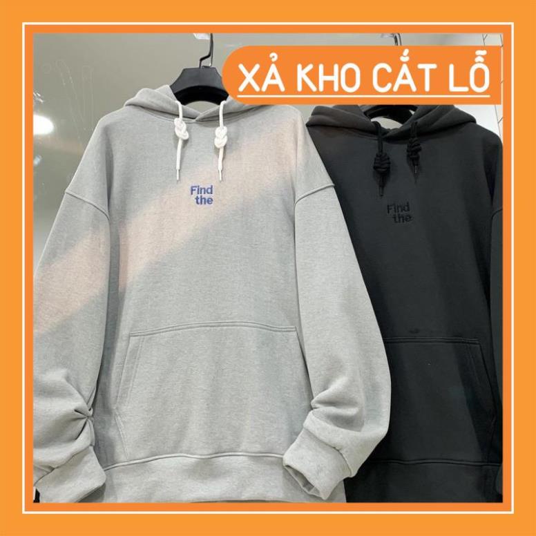 [Quần Áo Hot] Áo Hoodie FIND Form Rộng Nam Nữ Unisex