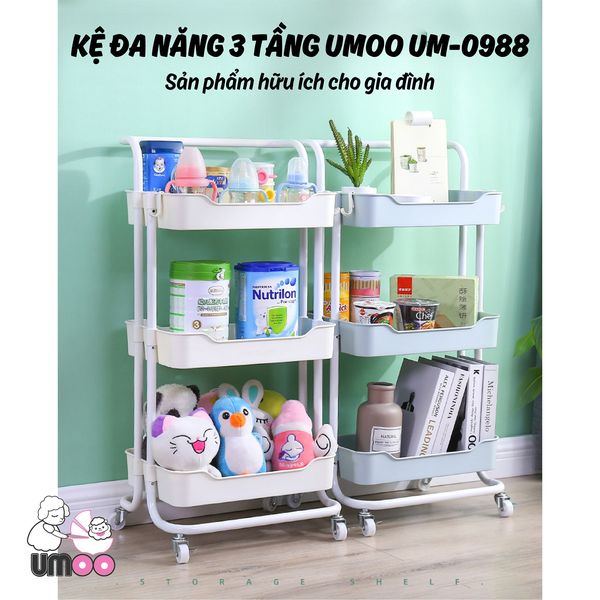 [Hàng chính hãng] Kệ đa năng 3 tầng  sản phẩm hữu ích cho mọi gia đình