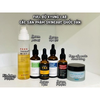 Tổng hợp serum, tinh chất kyung lab trx - ha - pdrn - acones centalla - hydrating cream