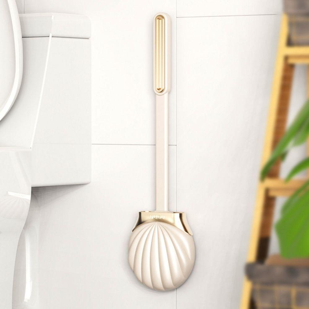 Lloyd Bộ Bàn Chải Vệ Sinh Toilet Di Động Chống Rò Rỉ Nước Đầu Cọ TPR Không Cần Khoan Lỗ Cho Nhà Tắm