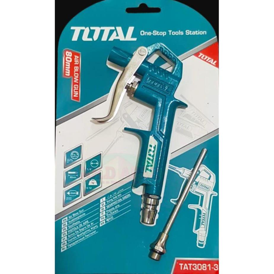 Súng thổi khí 80mm Total TAT3081-3 Khớp nối kiểu Nhật Bản
