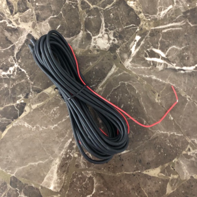 Dây nguồn camera hành trình Phisung, 4 chân kết nối camera hành trình và camera lùi dài 5m: HK-CX080