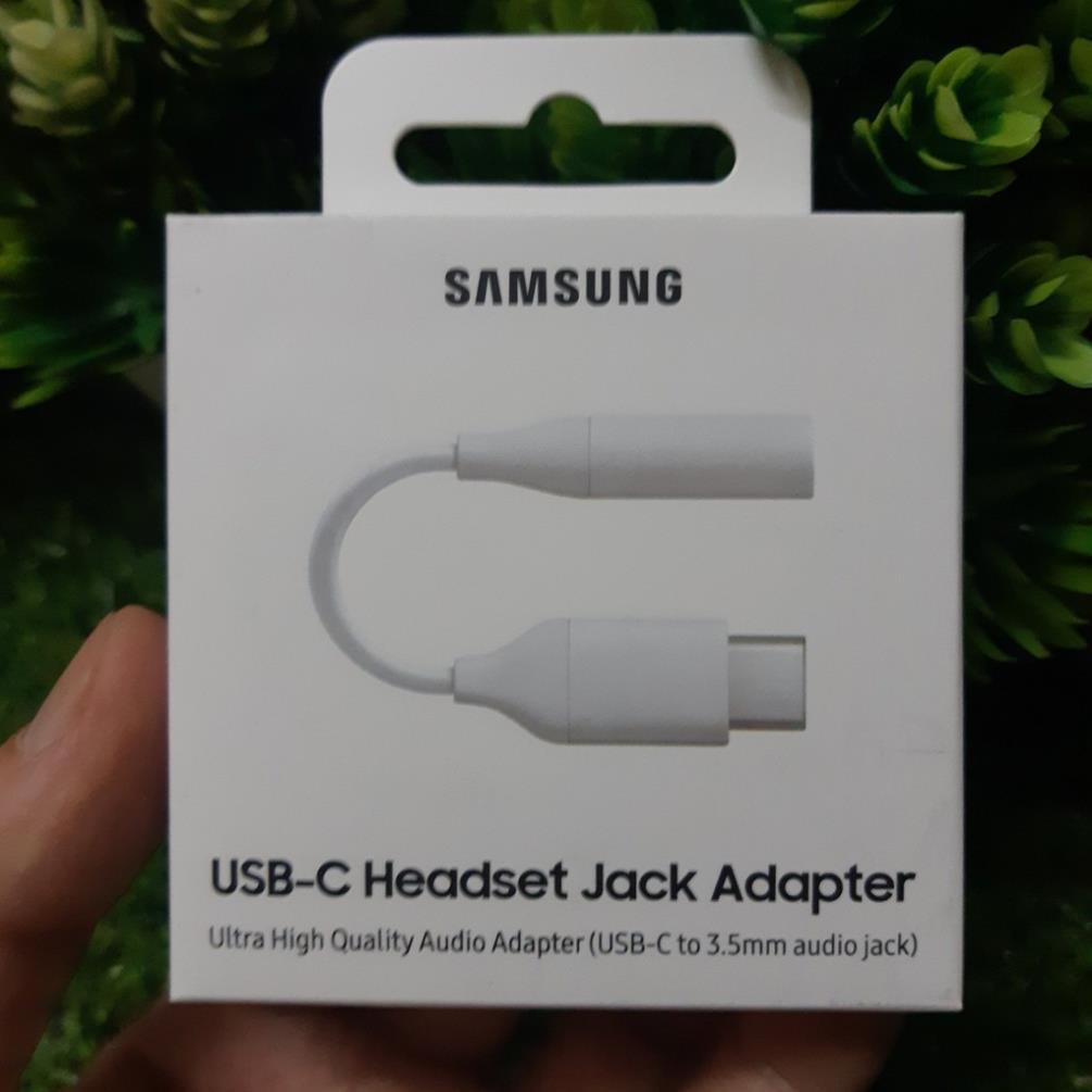 Cáp Chuyển Đổi Samsung Type C Sang Jack 3.5mm Chính Hãng (Usb-C to 3.5mm Audio Jack), Nguyên Seal, Bảo Hành Hãng