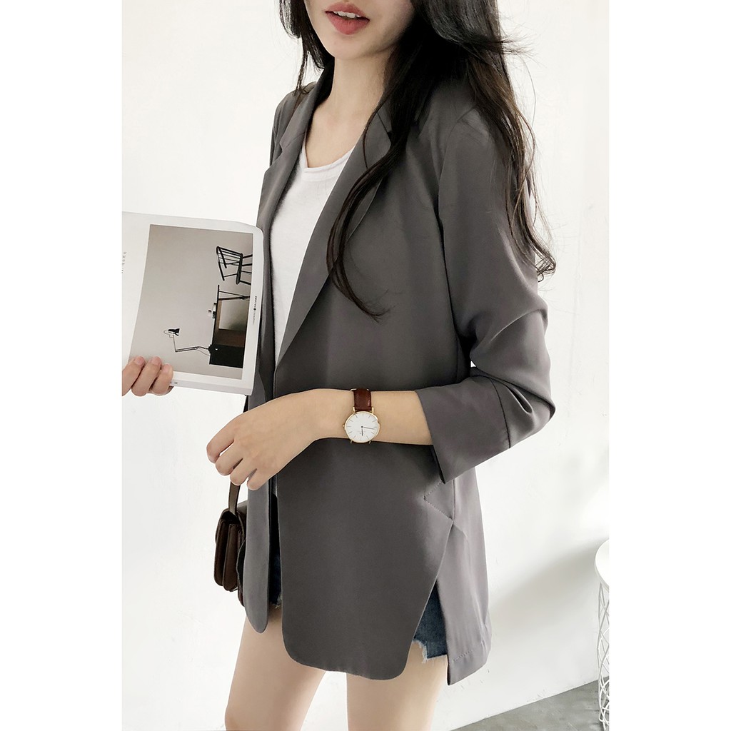 Áo khoác Blazers mỏng nhẹ nhàng Hàn Quốc (ORDER)- Có ảnh thật | BigBuy360 - bigbuy360.vn