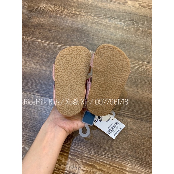 Sandal Oshosh Màu Hồng Cho Bé Gái xuất dư xịn