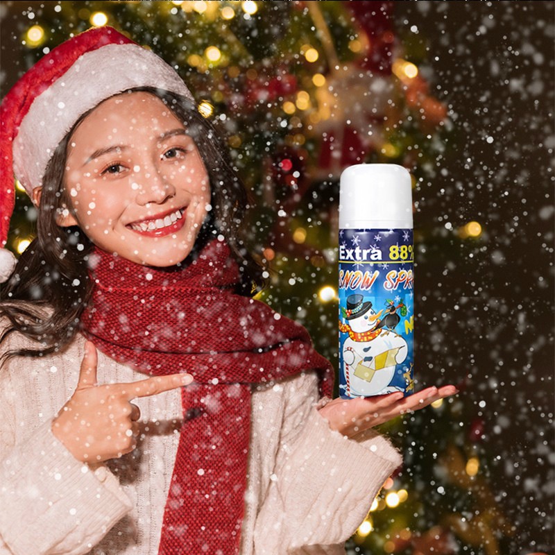 Bình xịt phun giả tuyết quay video tiktok sống ảo 260ml