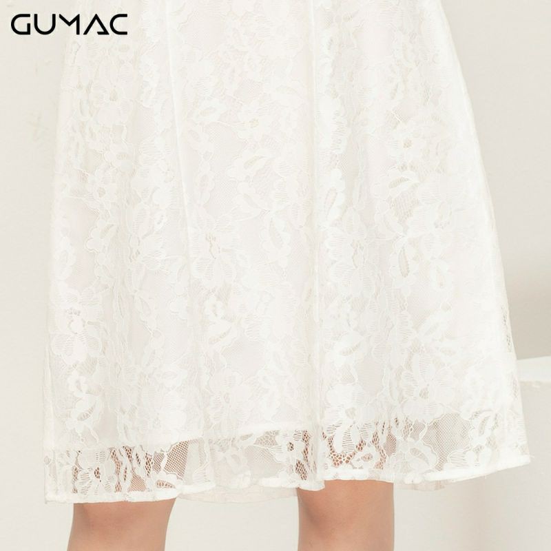 Pass Váy Đầm Gumac Ren Trắng New Nguyên Mác Size XS