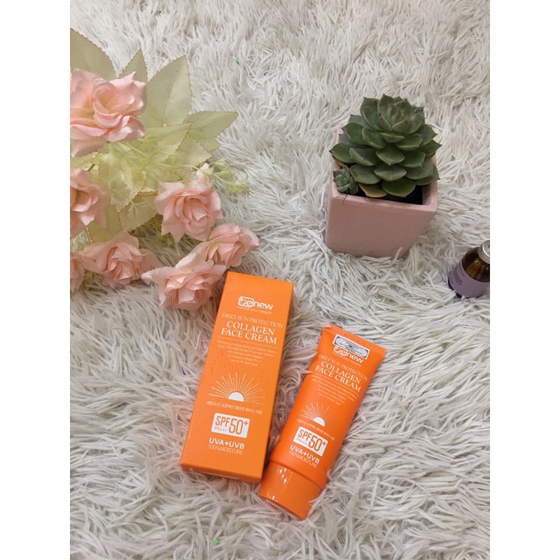 Kem Chống nắng cao cấp Dành cho da mặt - Benew Collagen Face Cream nhập khẩu Hàn Quốc - Loại 70ml