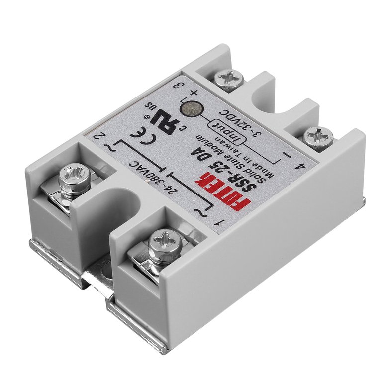 Mô đun chuyển tiếp trạng thái rắn PK SSR-25DA đầu vào 25A / 250V 3-32V đầu ra 24-380VAC