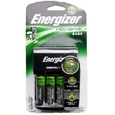 Máy sạc pin Energizer CHVCM4 kèm 4 pin sạc AA 1300mah