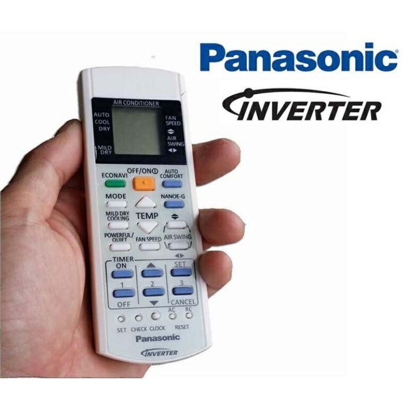 remote điều khiển máy lạnh Panasonic inverter