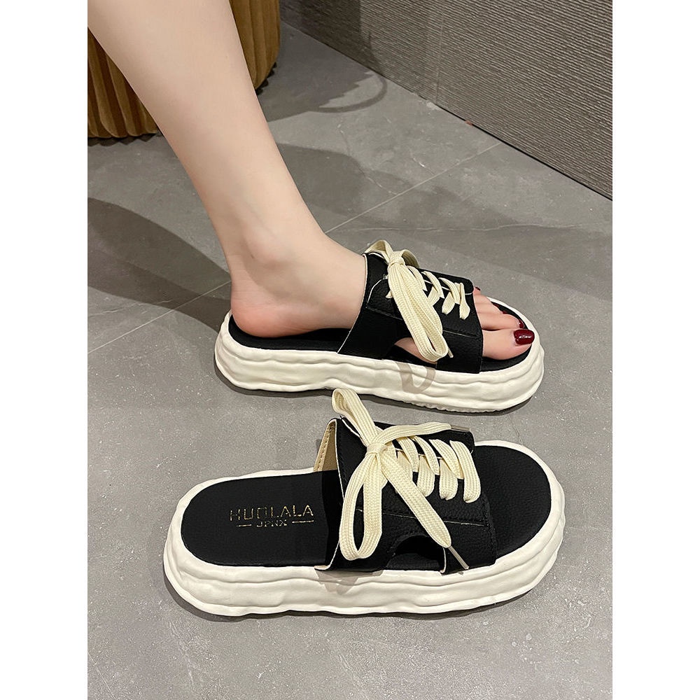 Dép Sandal Đế Dày Thời Trang Mùa Hè 2022 Dễ Phối Đồ Cho Nữ