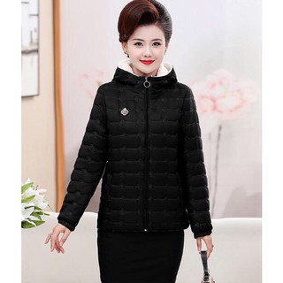 Áo khoác lót lông cho mẹ