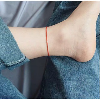 Lắc Chân Nữ Bi Bạc Sợi Nhỏ ( Thông báo size cổ chân )