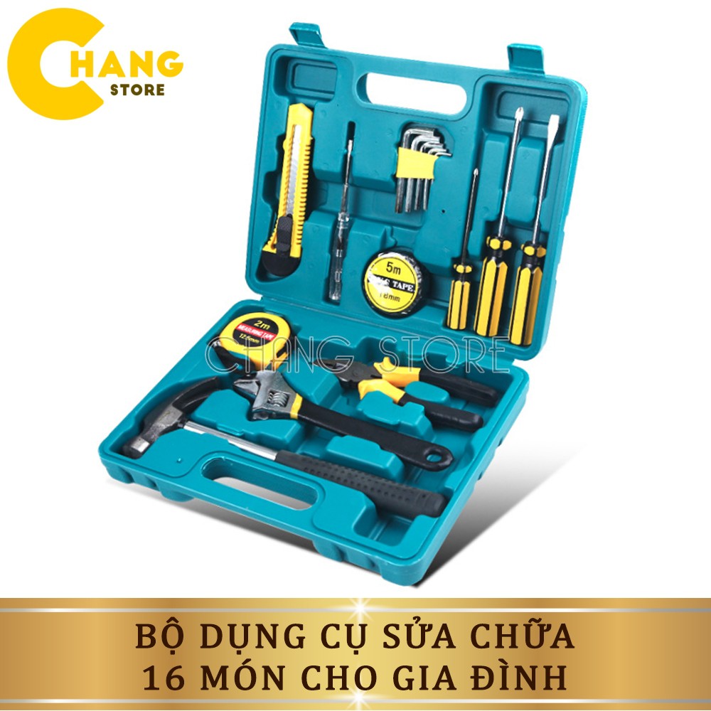 Dụng Cụ Sửa Chữa 16 Món Đa Năng Tiện Ích Cho Mọi Nhà