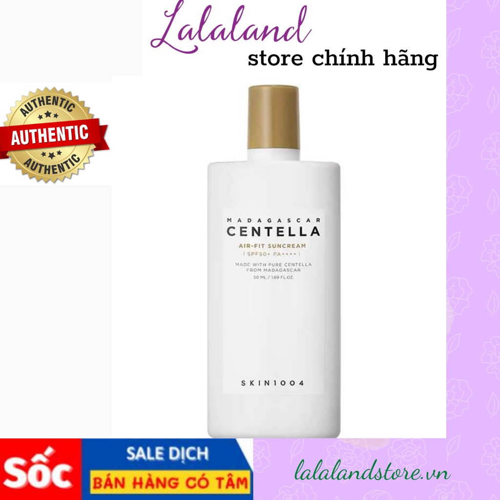 Kem chống nắng Skin1004 Madagascar Centella Air-fit Suncream SPF50+ PA++++ 50ml