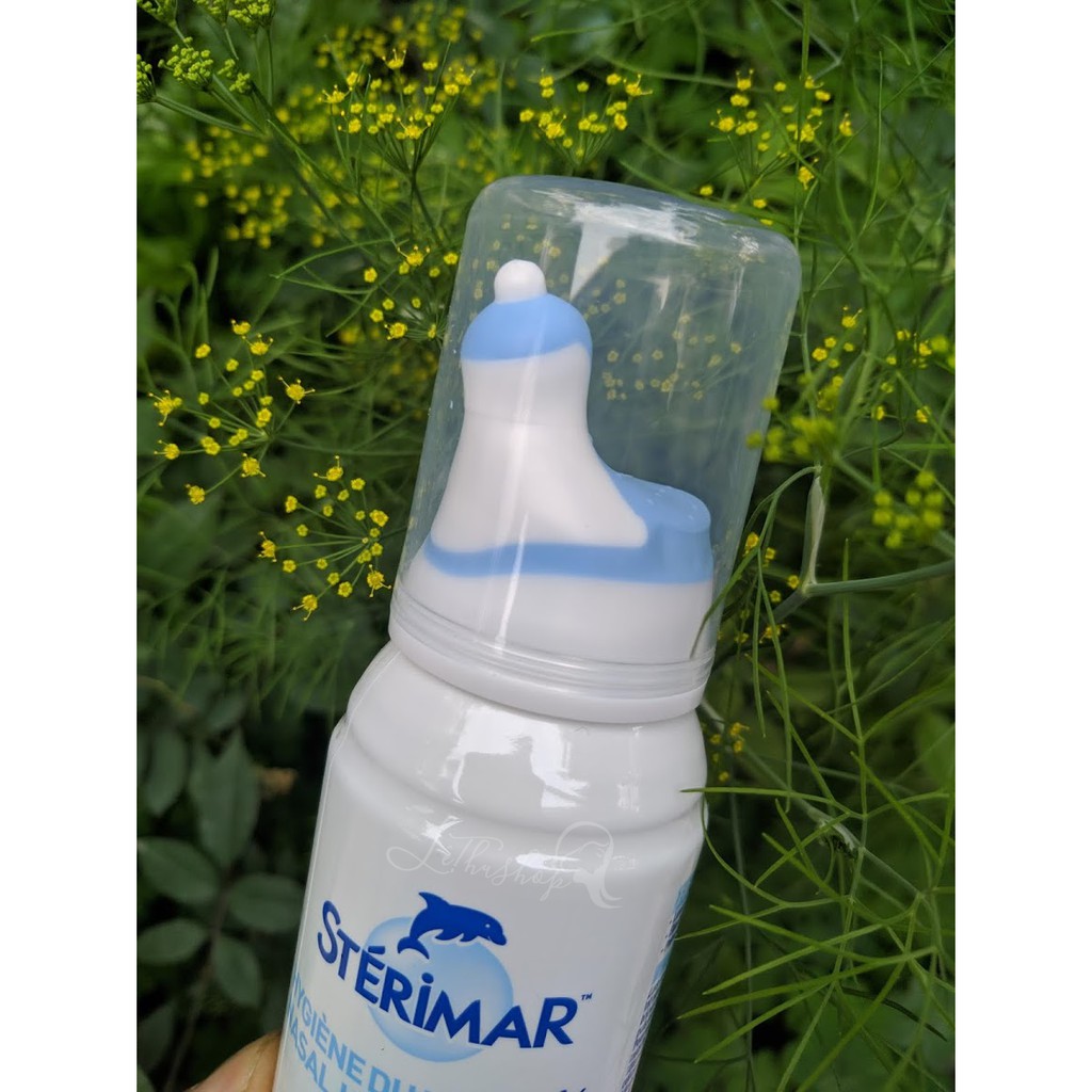 [Mẫu mới nội địa Pháp] XỊT MŨI NƯỚC BIỂN - XỊT MŨI CÁ HEO PHÁP STERIMAR BLOCKED NOSE
