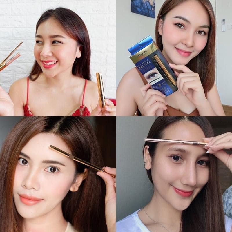 Mascara Browit NongChat Thái Lan Hàng chính hãng Date 2024 [Sẵn shop ]