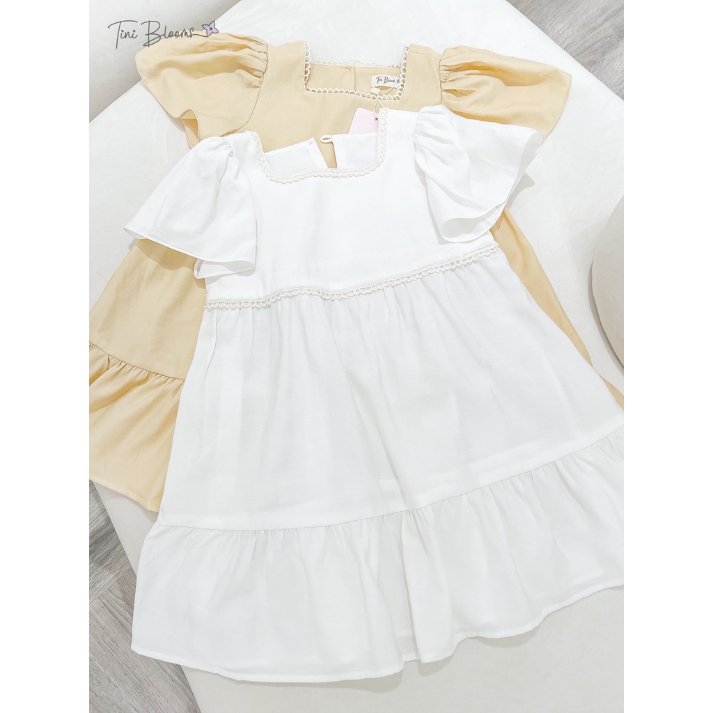 Váy babydoll cánh tiên cho bé gái từ 2-10 tuổi Tini Blooms MS17