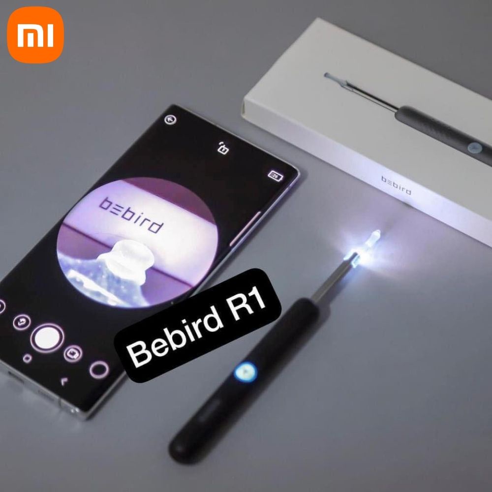 Máy lấy ráy tai Xiaomi-Dụng cụ lấy ráy có camera-Hình ảnh sắc nét-Điều khiển qua APP bảo hành 24 tháng - Kim Long Store