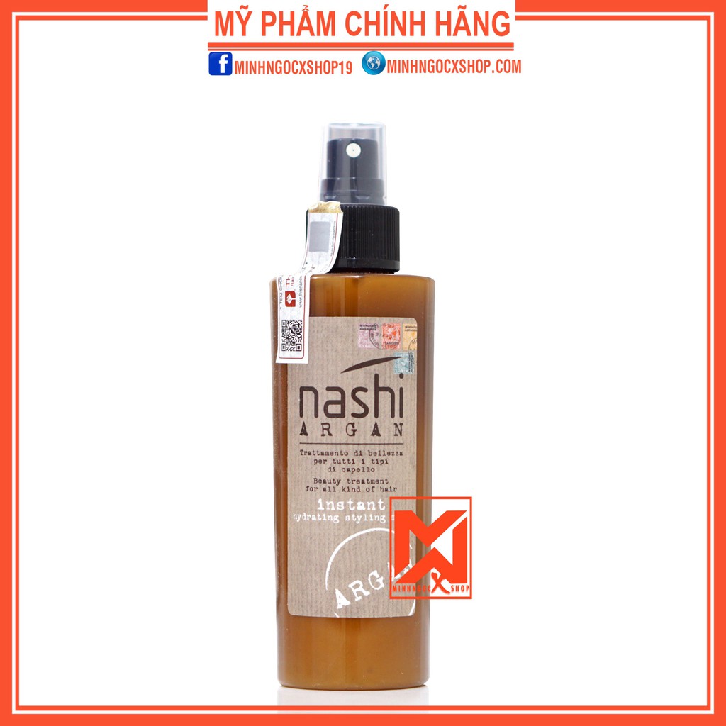 Xả khô dưỡng mềm,bóng,phúc hồi,dưỡng ẩm NASHI INSTANT MASK STYLING 150ml chính hãng